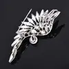 Broche de Pluma Estelar con Gradiente de Lujo y Diseño Único, Broche de Cristal Tridimensional, Artículo de Regalo de Perla de Agua Dulce