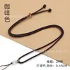 Corda de Colar Enfiada de Cordão de Abacaxi Ajustável de Alta Qualidade no Atacado, Cordão para Pendurar Contas de Fio Colorido, Cordão Liso Macio Resistente ao Desgaste, Fio de Jade