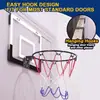 Aro de Baloncesto Plegable para Interiores Canasta de Baloncesto de Pared para Entrenamiento en Casa Venta Directa de Fábrica Aro de Baloncesto Venta Caliente Transfronteriza
