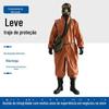 Um Conjunto Completo de Vestuário de Proteção Química de Duas Peças Leve Resistente a Ácidos e Alcalis, Antivírus, Nível B de Proteção contra Salpicos Químicos