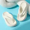 Chanclas de Verano de Suela Gruesa para Mujer 2025 Pantuflas de Playa para Exterior para Ropa de Playa y Sandalias para Aumentar la Altura para Mujer