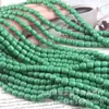 Cuentas cilíndricas de vidrio de 9*8 mm, color porcelana, imitación jade, forma de barril, pequeñas cuentas de azufaifa multicolor, accesorios para joyería DIY