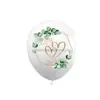Set Temático de Globos de Dinosaurio de Amazon Transfronterizo Látex de 12 pulgadas Verde Selva Fiesta Globo Decorativo Puesto