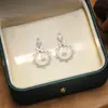 Pendientes Geométricos Exquisitos con Lazos Estilo Francés, Pendientes Vintage de Estilo Nicho, Clips para Orejas, Lujo Ligero, Pendientes Elegantes y de Alta Gama