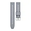 Pulseira de silicone de origem transfronteiriça para relógio Huawei GT5/Samsung/Casio pulseira plana