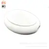 Bloco oval de espuma EVA branco de alta elasticidade eva carimbagem retificação moldagem algodão de banho eva perfuração espuma de banho