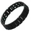 Bestseller transfronteiriço europeu e americano: Pulseira magnética série cobre vermelho antiga, moda vintage, três fileiras de pulseira de casal totalmente magnética removível