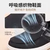 Zapatos de lona slip-on para hombre de primavera y otoño, ligeros, de suela gruesa, zapatos para caminar slip-on para mediana edad y ancianos, zapatillas casuales antideslizantes
