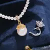 Accesorios DIY, base para colgante de perla hueca de plata de ley S925, cierre de colgante de moda, se abre para adaptarse a 10-12 mm