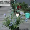 Frete Grátis Gaiola Treliça Estilo Europeu Folha Videira Pássaro Suporte de Flores de Ferro Vintage Desgastado para Neve Azul, Clematis e Rosa