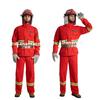 Traje de protección contra incendios forestales de algodón puro, ropa ignífuga, botas contra incendios, conjunto de seis piezas.