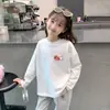 Ropa de Otoño para Niñas Camiseta Elegante Ropa Interior de Manga Larga para Bebés Niñas Pequeñas Nuevo Top 100% Algodón Primavera Otoño 2026