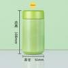 220ml caramelo en tableta PET productos de cuidado de la salud de alta gama botella botella de medicina botella vacía botella secundaria botella de cápsulas botella de plástico