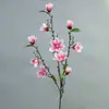 Artificial toque de mão magnólia nova flor decorativa chinesa flor falsa filme magnólia decoração para casa modelagem ramo magnólia pequena magnólia