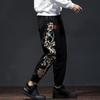 Pantalones para Hombre Estilo Chino Nuevo Primavera y Verano 2023 Bordado de Parche Pabellón Antiguo de Pino Tendencia Nacional Holgados Casuales para Hombre