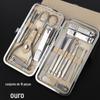 Fábrica de aço inoxidável cortador de unhas 19 peças pedicure cortador de unhas manicure única beleza ferramentas de unhas atacado