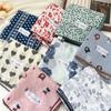 68 Algodón y Lino Estilo Coreano Pañuelo Cuadrado Pequeño para Mujer Primavera y Otoño Versátil Suave Transpirable Protección para el Cuello Pañuelo Fino Decorativo Pañuelo Pequeño