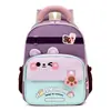 Mochila Escolar para Jardín de Infancia, Linda Mochila Preescolar para Niñas, Nueva Mochila Estilo Dibujos Animados para Niños de 4-6 Años, Adecuada para Clases Medias y Grandes