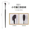 Pincel para sombra de nariz en forma de hoz grande y pequeño, pincel para delineador de ojos, pincel de maquillaje individual, pincel angular de crin de caballo para contorno, herramientas de belleza al por mayor