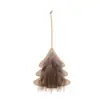 Colgante Personalizado de Navidad Nuevo Corazón Alce Árbol de Navidad Atmósfera Navideña Simple Colgante Decoraciones para el Hogar Europeas y Americanas