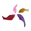 Creativas coloridas carpas peces dorados año tras año sala de estar citrino peces decoraciones de vidrio feng shui artesanías auspiciosas