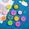 Adesivos de Geladeira Smiley Fofos Estilo Nórdico Ins Personalizado Ímã Macaron Adesivo Magnético Decorativo Mensagem Poderosa Quadro Branco