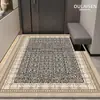 Felpudo Sencillo para Puerta de Entrada para Uso Doméstico, Felpudo de Bucle para Pasillo, Antideslizante, Resistente a la Suciedad, Resistente al Desgaste, Fácil de Mantener, Felpudo Cortable