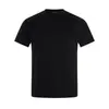 Camiseta Lisa de Manga Corta Holgada para Hombre, Estilo Urbano de Verano Versátil Casual Cuello Redondo Ajuste Regular en los Hombros Camiseta, Top de Media Manga de Moda
