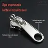 Furos Duplos para Cadeados, Puxadores de Zíper e Bagagem de Grande Capacidade, Projetado Especificamente para Fins Antifurto 5 # Puxador de Metal