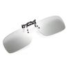 Nuevos Lentes Polarizados para Miopía con Clip, Material Tac, Elegante Montura Cuadrada, Metal, Gafas de Sol Abatibles, Ultraligeras, Viajes Transfronterizos