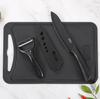 Juego de cuchillos para dormitorio, cuchillo de cocina combinado, cuchillo para cortar carne doméstico, cuchillo rebanador, juego completo de utensilios de cocina