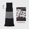 Polainas de Otoño e Invierno Térmicas de Punto Grueso para Mujer, Modernas, Adelgazantes, Versátiles, Calcetines para Pantorrilla, Cubrepiernas Gruesos Grises para Botas de Nieve