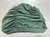 Gorro de natación al por mayor moda Corea del Sur gorro de natación plisado cómodo talla grande especial para aguas termales cabello largo gorro de tela con protección para los oídos