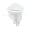 Kcd11 Interruptor Basculante Redondo Pequeno Branco Total Sem Impressão 2 Pinos 2 Posições Interruptor Redondo Pequeno 15mm
