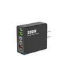 Cargador de Teléfono Móvil 200W Cabezal de Carga USB Multi-Puerto Pequeño Electrodoméstico Cargador Pd25W Cabezal de Carga Súper Rápida Multi-Puerto