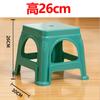 Banqueta de plástico espessa banqueta quadrada doméstica banqueta baixa de borracha cozida moda infantil banquinho pequeno banheiro mesa de centro banqueta para trocar de sapatos cadeira