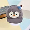 Gorra de béisbol protectora del sol para primavera y otoño, sombrero cortavientos para exteriores para hombres, mujeres y niños, con diseño de pingüino, tela transpirable y protección solar