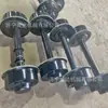 Cubo de baldosas tipo rueda de mina par acero fundido sólido una tonelada de carga rueda de mina T-shaped de un solo lado rueda de plataforma plana par