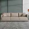 Sofá de Tecido Tecnológico Pequeno Apartamento Luxo Leve Duplo Três Pessoas Sala de Estar Nórdica Moderno Simples Apartamento Descartável Loja Celebridade da Internet