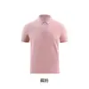 Camisa Polo de Verano Elástica con Tacto de Algodón, Manga Corta, 7A Antibacteriana, Ropa de Trabajo de Algodón de Fibra Larga de Xinjiang, Ropa Formal Profesional de Negocios al por Mayor