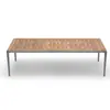 Sofá Pequeno Nórdico Casual Varanda Preguiçoso Deitado Rattan Cadeira Criativa Mesa e Cadeira Mesa de Café Simples Conjunto de Três Peças Pátio