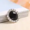 Corrente de Garra 20mm Placa Redonda Flor Fivela de Strass Laço Acessórios de Cabelo DIY Feito à Mão Materiais Acessórios de Joia Fabricante