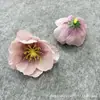 Nova Flor de Fênix Artificial Cabeça de Flor Artificial Acessórios para Roupas Joias Antigas Florais Decorativos Flores Artesanais DIY
