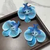 Cabeça de Flor Orquídea Borboleta Impressa em 3D Materiais Florais DIY Lembrancinhas de Casamento Caixa de Doces Decoração de Sapato Roupa de Banho Flores
