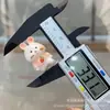 Raiz de Galho Coelho Comendo Cenoura Acessório de Artesanato DIY Pulseira Contas Espaçador Corda Pingente Acessório Criativo