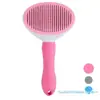 Pente para Animais de Estimação, Pressão com um Clique para Remover Pelos Soltos, Pente para Remoção de Pelos, Pente para Remoção de Pelos de Cães e Gatos, Pente Especial para Gatos, Suprimentos para Animais de Estimação
