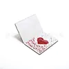 Tarjeta de Año Nuevo con corazón hueco láser al por mayor transfronterizo tarjeta de felicitación de boda DIY tarjeta de felicitación de San Valentín