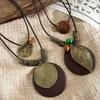 Collar Colgante Estilo Retro Bohemio para Mujer 2025 Nuevo Gama Alta Nuevo Chinoiserie Étnico Collar de Cuello Accesorios Halter