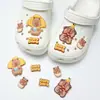 Patos de Resina Desenho Animado Acessórios para Sapato Crocs Charms de Sapato Destacáveis DIY Atacado do Fabricante