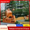 Parque de Modelagem de Caracóis Fábrica de Equipamentos de Diversão Cênica Combinação de Escorregador de Aço Inoxidável Trampolim Balanço Rede de Corda Estrutura de Escalada